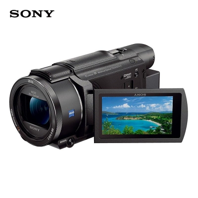 索尼 FDR-AX60 4K数码摄像机 黑色 20倍光学变焦 含三脚架 相机包